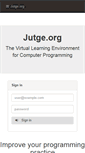 Mobile Screenshot of jutge.org